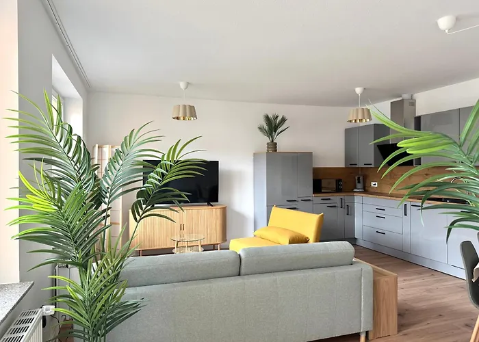 Superhosts Zentrum - Parkplatz - Terrasse - King-Bett - Netflix