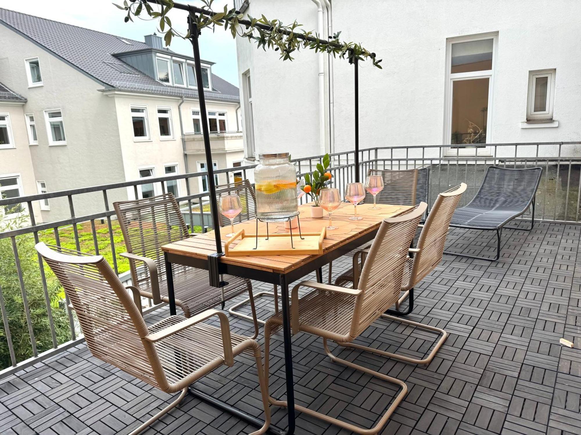 Superhosts Zentrum - Parkplatz - Terrasse - King-bett - Netflix Appartement Bremen